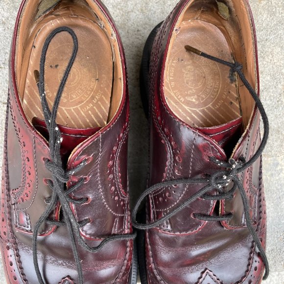 Dr Martens 14041 Brogues Arcadia Made in England Men Sz 6 Women Sz 7 UK Sz 5 VTG main image 9